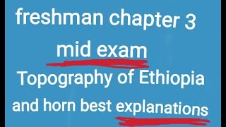 Geography Questions And Answers From Mid Exam Freshman Course Freshman