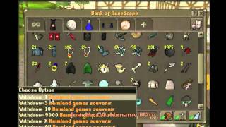 Runescape: Goals For 2011 and 650m+ Bank Vid With Commentary