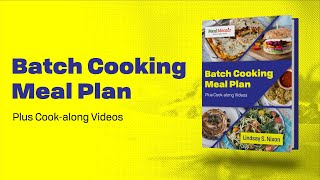 6 meals in 27 minutes! Quickest batch cook EVER! 1/27/16 meal plan