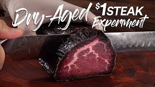 Can DRY AGE save a $1 Steak? | Guga Foods