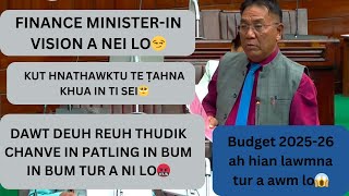 PU RINTLUANGA SAILO DAMPA BIALTU IN 2025-26 BUDGET-ah LAWMNA TUR A AWM LO A TI🧐