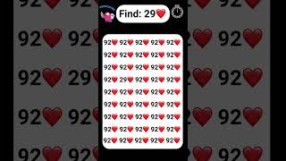 Find 29❤️