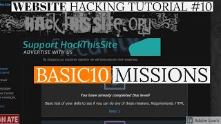 HACK THIS SITE BASIC 10 MISSION || HTS TUTORIAL || TECHNO AYAN ||