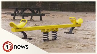 Hundreds evacuated as floodwaters stream through Nelson