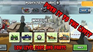 HCR2: Push it to the limit team event, low level cars and parts Expert