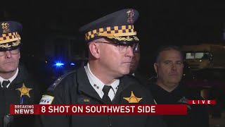 3 dead, 5 injured after shooting on Southwest Side