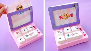 DIY Paper Toys | Show your Mood! Secret Box & Keyboard Pop-it | Crafts Idea
