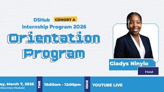 DSHub Internship Orientation Program 2026