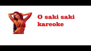 o saki saki song original kareoke with lyrice