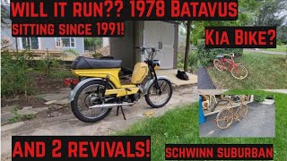 Will it run? 1978 Batavus and 2 bike revivals!!