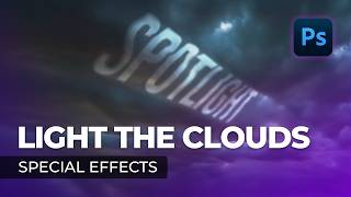 Photoshop: How to Create a Dramatic Spotlight Effect in the Sky.