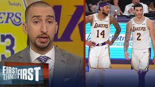 Nick Wright is disappointed with Ingram and Ball's lack of growth | NBA | FIRST THINGS FIRST