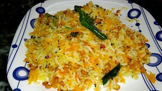 கேரட் சாதம்/Carrot Rice/Kids Lunch Box Recipe/Quick and Healthy Food