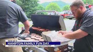 Hampton firefighters host community appreciation cookout