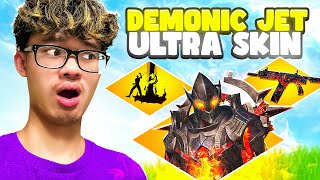 MAXED DEMONIC BLAZE JET ULTRA STASH SKIN DRAW! Cost \u0026 Gameplay