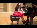 Harmony Zhu (age 7) - Chopin Waltz in C sharp Minor, Op.64, No.2