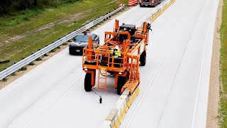 什么是路障拉链车？可以把轻松将路障转移，解决交通拥堵问题什么