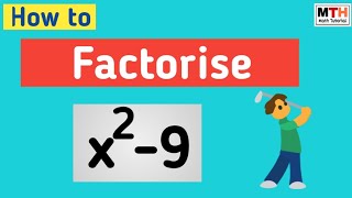 Factorise x^2-9 || Factor x2-9