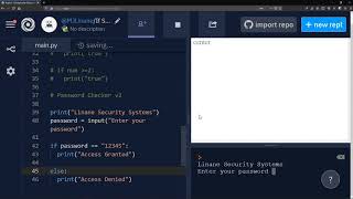 Python If-Else Statements (Password Checker v2)