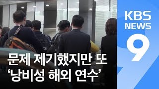 “계양구에 동굴 있나요?” “만들 수도 있고”…의원님 연수의 목적 / KBS뉴스(News)