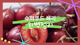 슈퍼푸드 체리의 모든것 완벽정리| 다이몬드라고 불리는 과일(효능,구매 ,부작용,세척,보관,씨제거후먹는법등)자세히알려드려요cherryPerfectly organized