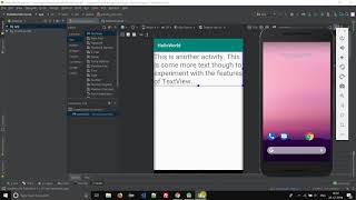 How to change text size of TextView