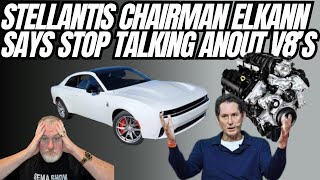 Stellantis Chairman Tells CDJR CEO's Stop Talking About V8 Engines, Worried About Sales