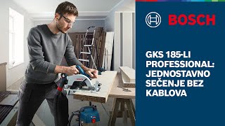 Bosch Professional GKS 185-LI: Akumulatorska kružna testera