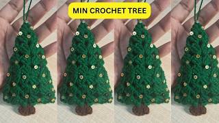 How to Crochet Easy Granny Square Christmas Tree in 10 Minutes| #crochet @NityaUphaar#youtubevideo