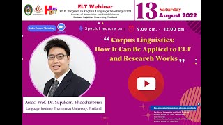 "Corpus Linguistics: How It Can Be Applied to ELT and Research Works"