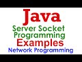 Java Socket  Examples (TCP/IP) || Java Network Programming