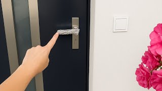 People are wrapping aluminum foil around their door handles – here’s why!