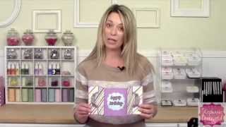 How to Make a Gate Fold Card using a Sizzix Stand-up Die by Stephanie Barnard