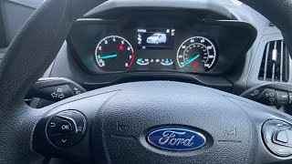 New Transit connect Oil service reset 2018 2019 2020 2021 2022 2023