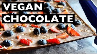 EASY vegan Chocolate Bar Recipe