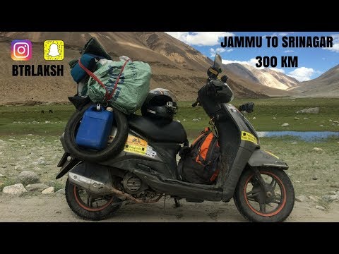 JAMMU TO SRINAGAR | LADAKH | TVS JUPITER | 2017 JAMMU TO SRINAGAR | LADAKH | TVS JUPITER | 2017
