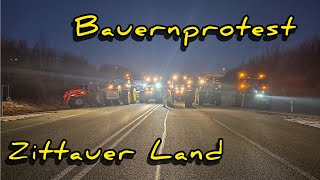 Bauernprotest Zittauer Land 10.01.2024