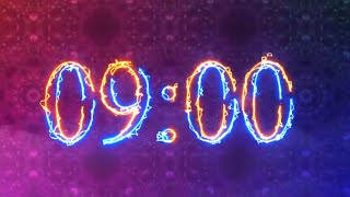 9 Minute Electric Timer | 540 Seconds Countdown #timer #9minutes