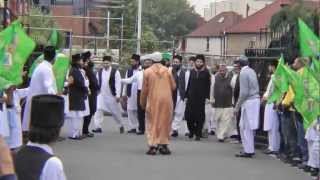 Sunni Conference Shayukh of Eidgah Sharif Arrival at Diamon Rd Mosque Slough 16/6/12