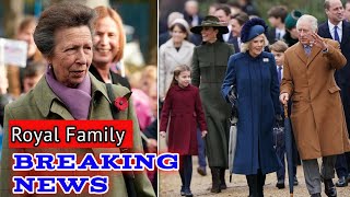 Princess Anne and Sir Timothy Laurence join the King and Queen. Charles' Very Shocking News!