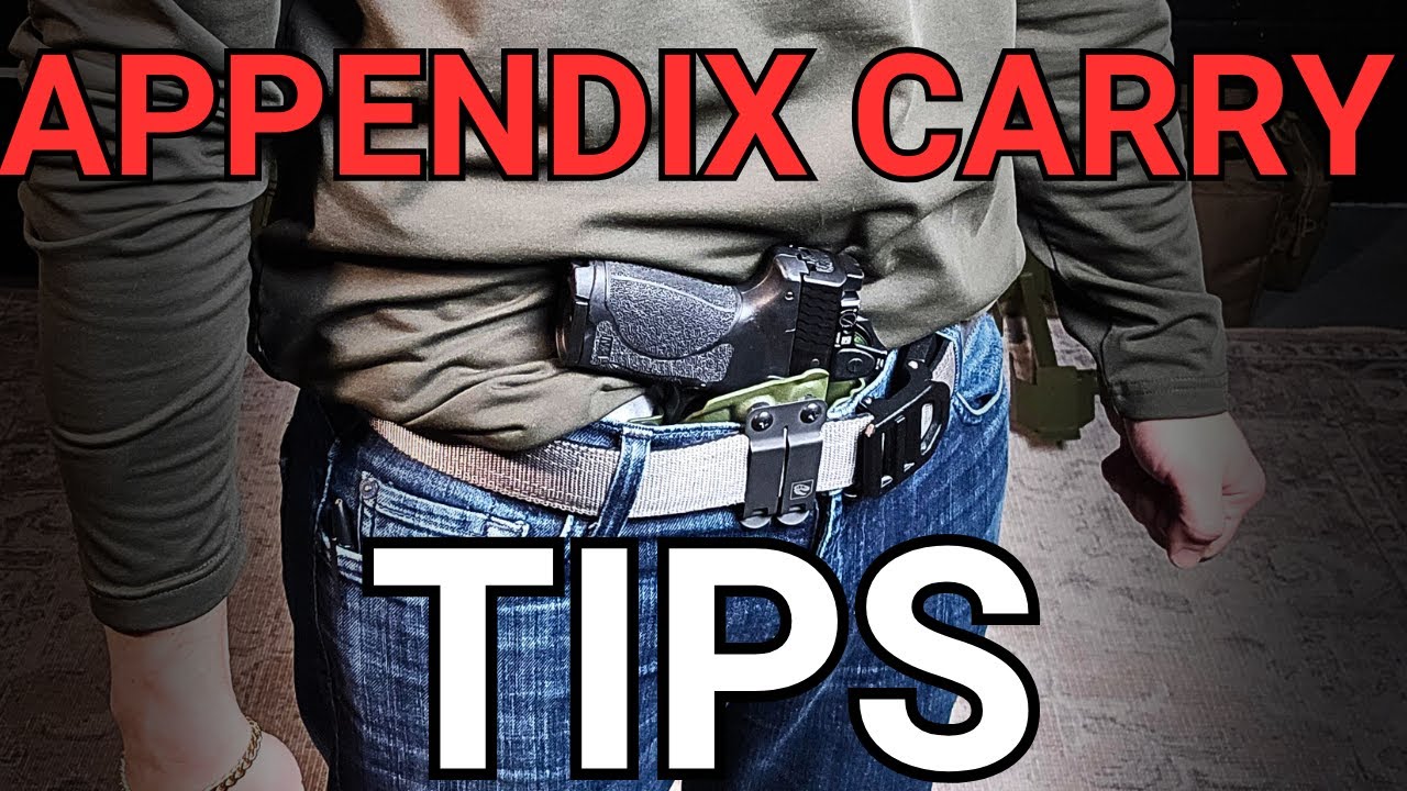 Can Appendix Carry Be Comfortable My Tips After Carrying Everyday