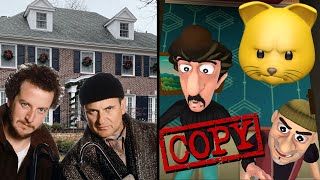 THIS GAME RIPPED OFF HOME ALONE!! | Scary Robber Home Clash