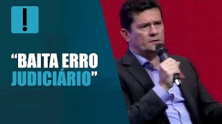 "Baita erro" judiciário, diz Sergio Moro sobre anulação da prisão de Lula