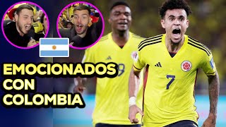 NARRADORES ARGENTINOS SE EMOCIONAN Y GRITAN LOS GOLES DE LUIS DÍAZ ⚽️ 🇨🇴 COLOMBIA 2-1 BRASIL 🇧🇷