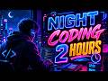 Night Coding Music | Cyberpunk Hacker Ambient (2 Hours)
