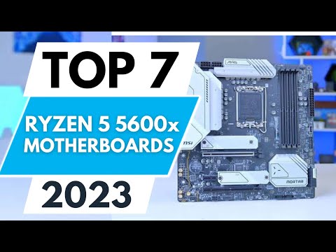 Топ-7 лучших материнских плат для Ryzen 5 5600x 2023 г.