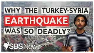 Why the Turkey-Syria earthquake was so deadly | SBS News