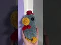 háčkovaná slepice háčkování handmade crochet hackovani chicken