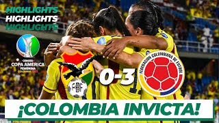 HIGHLIGHTS | Bolivia 0-3 Colombia | Copa América Femenil 2022 | TUDN