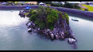 熊本八代　水島龍神社 ドローン空撮／Yatsushiro Mizushima Ryu Shrine Drone